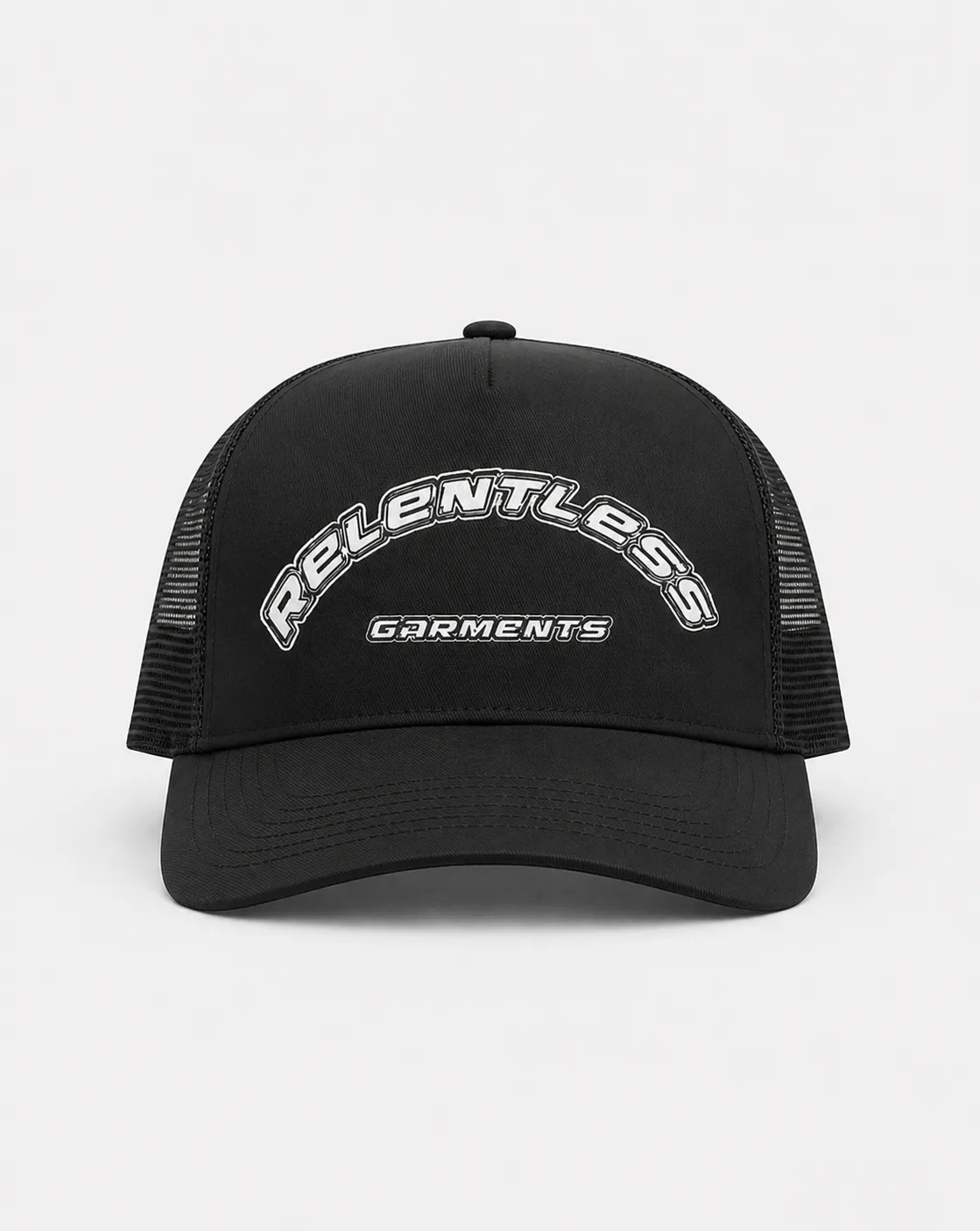 Relentless Garments Trucker Cap - Black